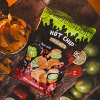 Bramborové chipsy Chilli & Lime 80 g 3