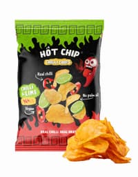 Bramborové chipsy Chilli & Lime 80 g 1