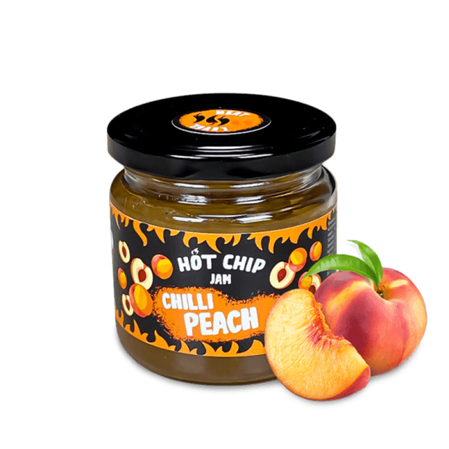 Broskvový chilli džem