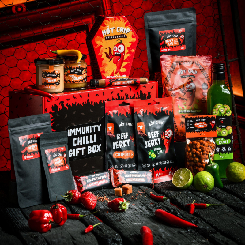 Dárkový balíček chilli dobrot - Imunitní balíček 2
