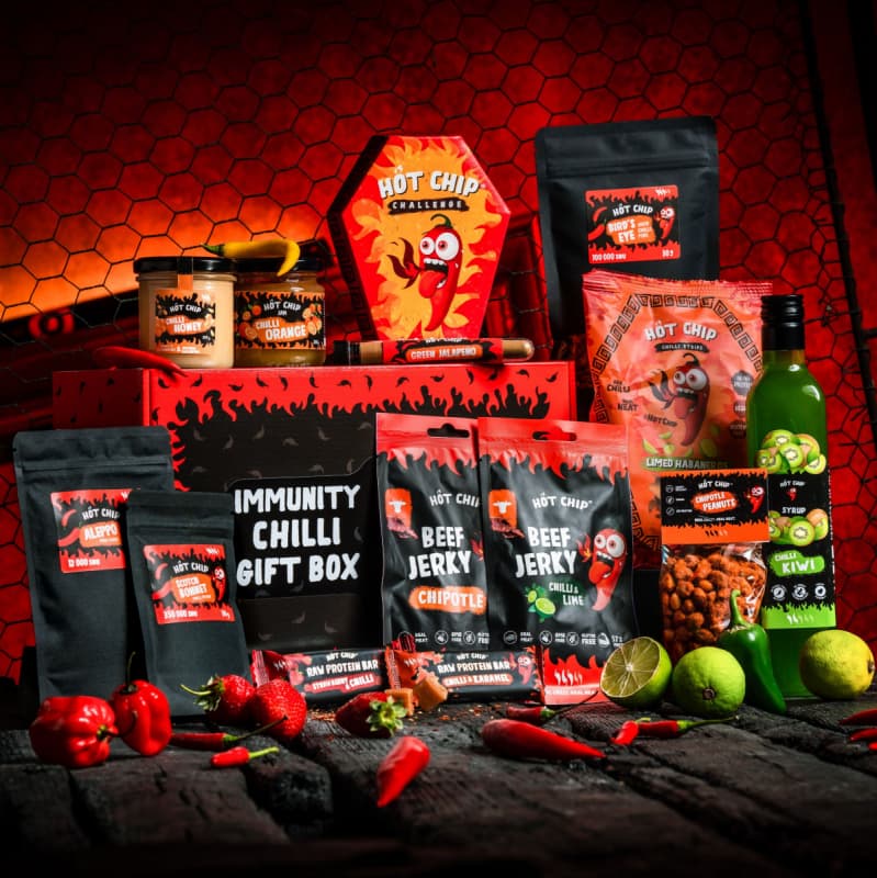 Dárkový balíček chilli dobrot - Imunitní balíček