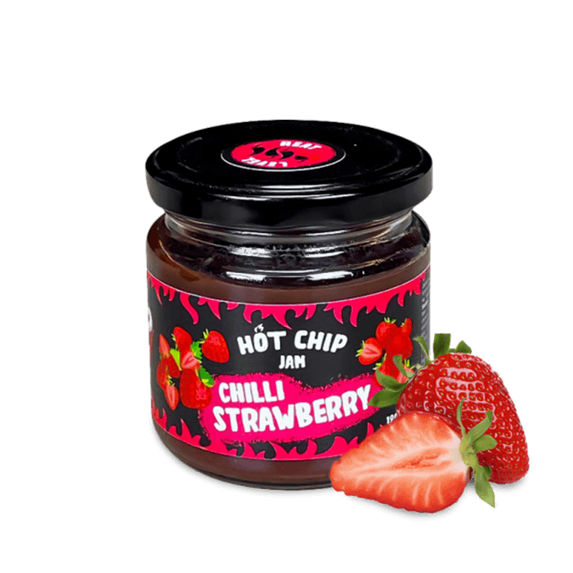 Jahodový chilli džem