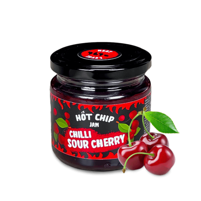 Višnový chilli džem