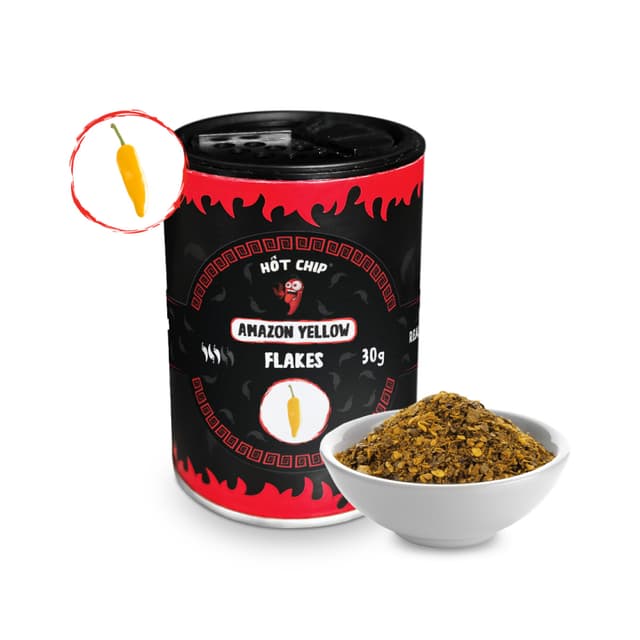 Amazon yellow chilli vločky 30 g