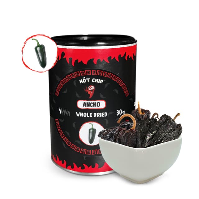 Ancho sušené papričky 30 g