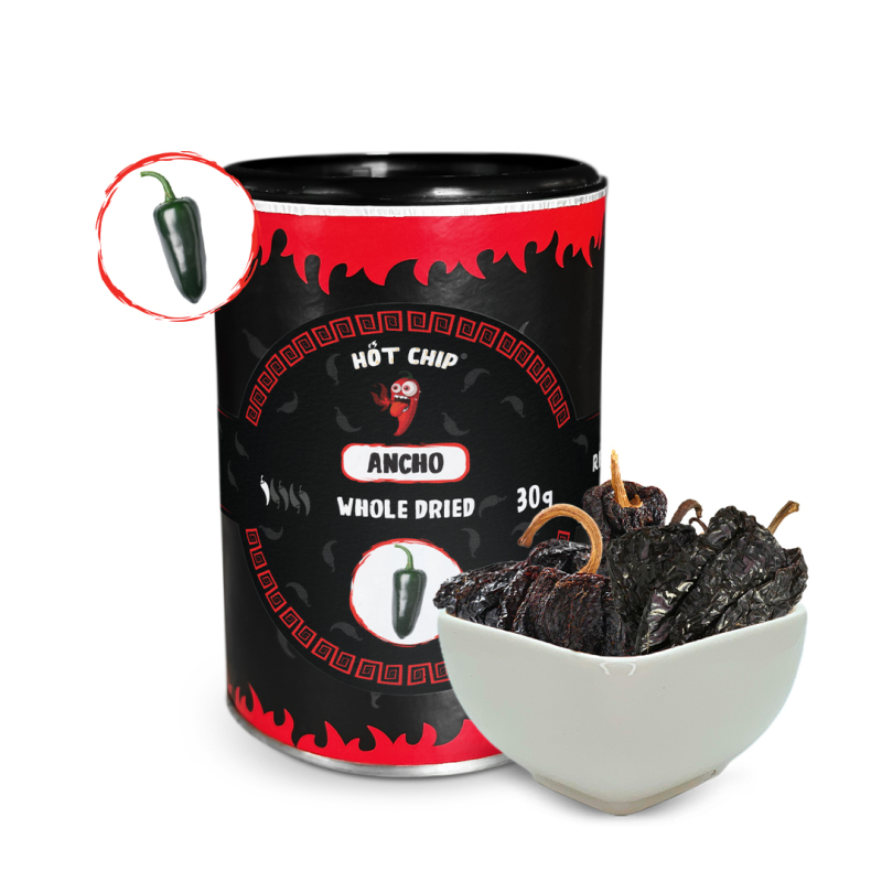 Ancho sušené papričky 30 g