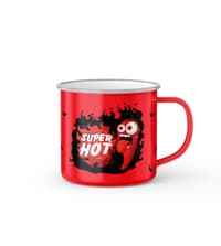 Plechový Hrnek HOT-CHIP Super Hot 1