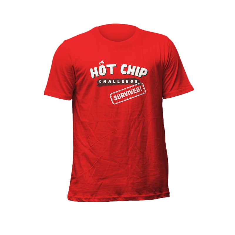 Tričko HOT-CHIP - "Survived" XXXL