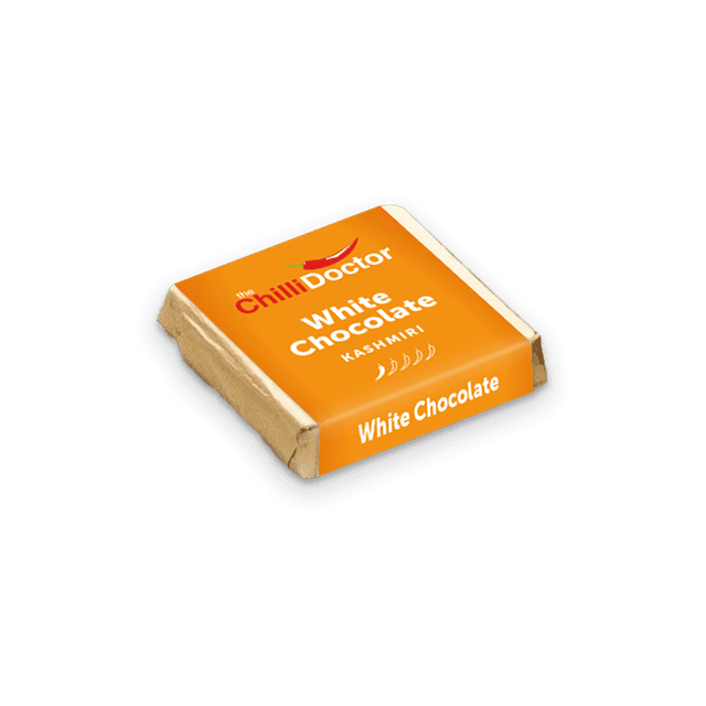 The Chilli Doctor - Bílá čokoláda s chilli Kashmiri 5 g