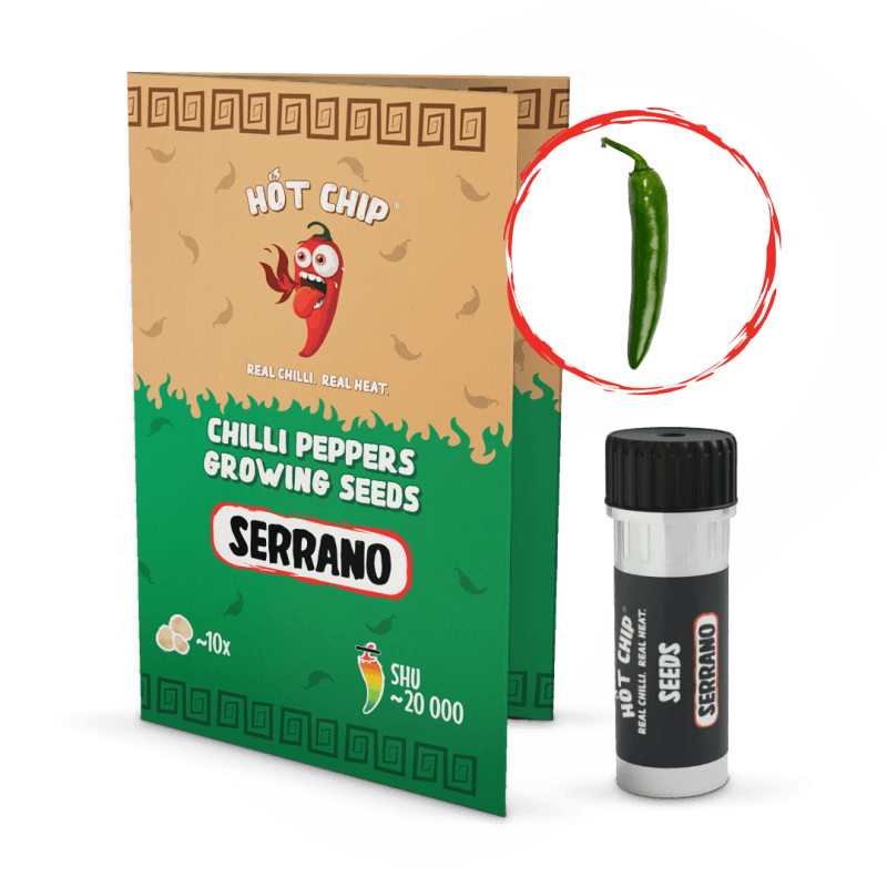 Serrano - semínka chilli