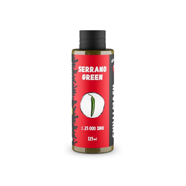 Green Serrano Chilli Mash 125 ml