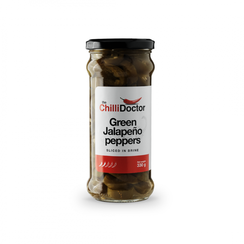 Green Jalapeno-krájené,nakládané-330g