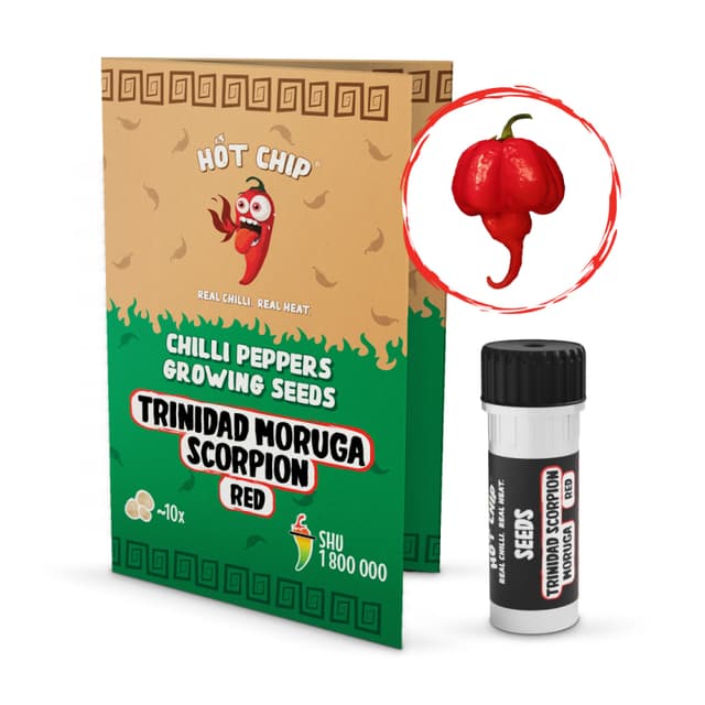 Trinidad Moruga Scorpion Red - semínka chilli