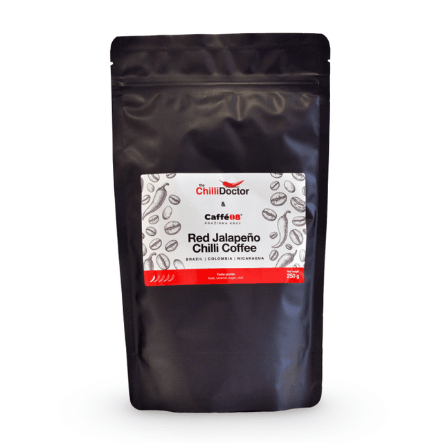The Chilli Doctor Káva mletá s chilli Red Jalapeño 250 g